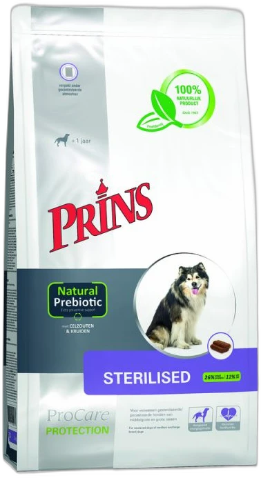 Prins ProCare Protection Sterilised - Hondenvoer - Gevogelte - 3 kg Prins ProCare Protection Sterilised - Hondenvoer - Gevogelte - 3 kg